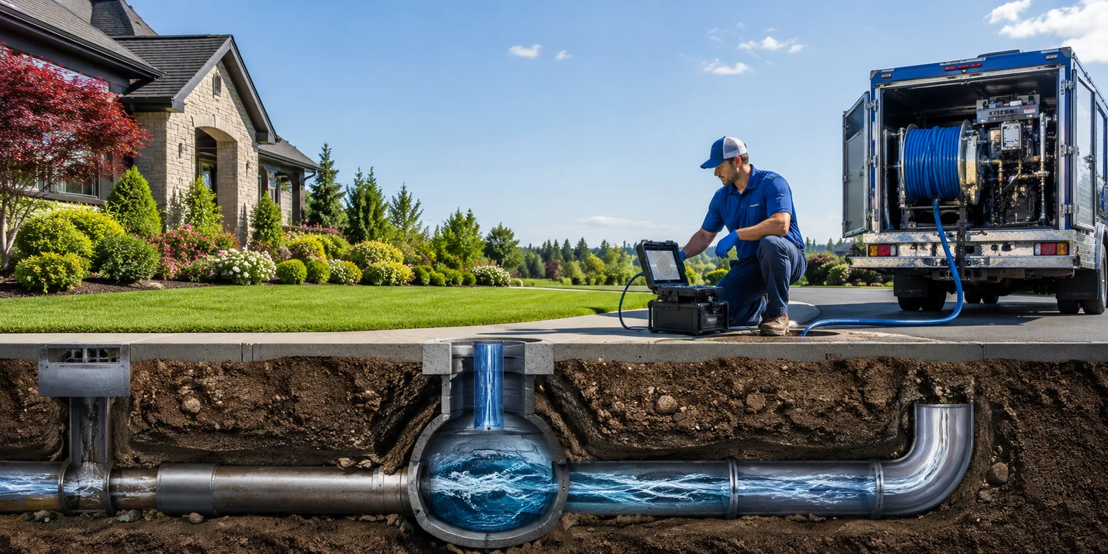 Drainage restoration information for Dustin, OK